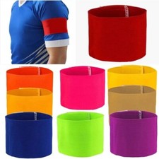 5/10/15PCS Outdoor Team Sports Groups Soccer Armbands Adjustable Player Bands