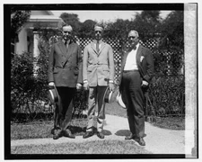 8" x 10" 1924 photo Pres. Coolidge - Eugene Stack- P.M.G. New, 8/15/24