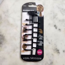 Vidal Sassoon Braiding Tool Easy Styling Clip Cross-Lock Braid Hair