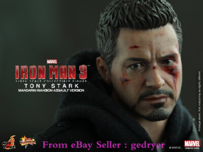 Hot Toys MMS209 Marvel Iron Man 3 Tony Stark Maintenance Man