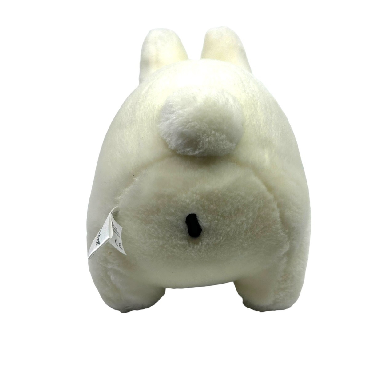 Kozik Kidrobot White Labbit Mustache 12” Plush Rabbit Stuffed