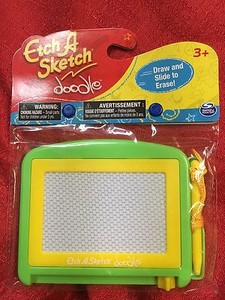 Details About Etch A Sketch Doodle Draw Slide To Erase No Knobs No Shake Spin Master Green