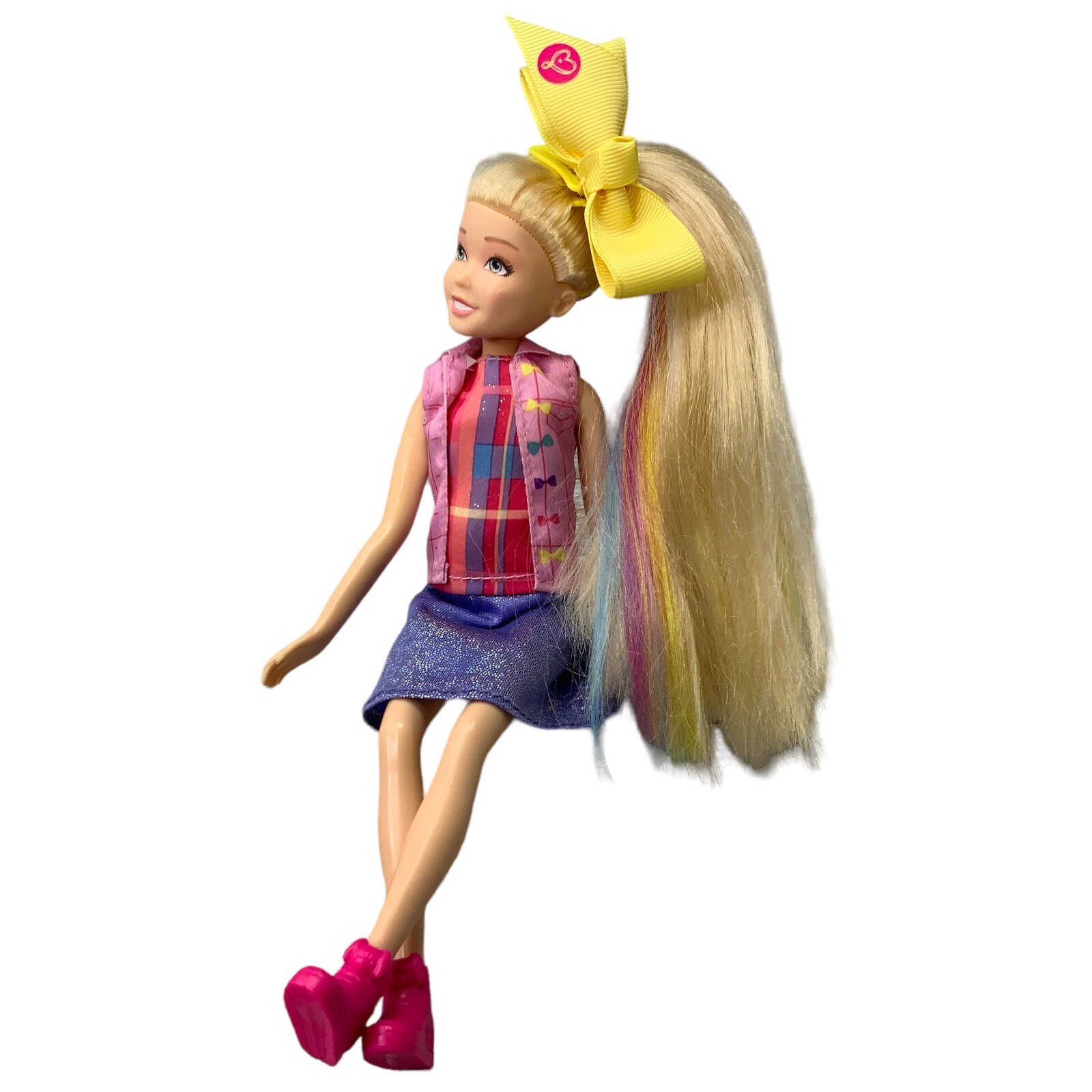 JoJo Siwa Singing Doll Boomerang Yellow Bow 10" Nickelodeon 