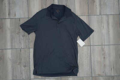 Roar Shirt Mens Small Black Pilot SR Long Sleeve Button Up Epaulets Fleur De Lis