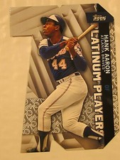 2021 TOPPS #PDC-2 HANK AARON PLATINUM PLAYERS PARALLEL #rd 69/70 ATLANTA BRAVES