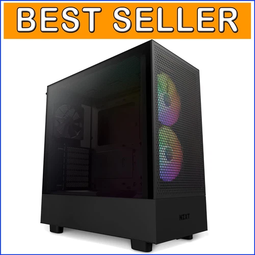 High Airflow H5 Flow RGB Mid-Tower Case: Ultimate Cooling & Aesthetic Appeal