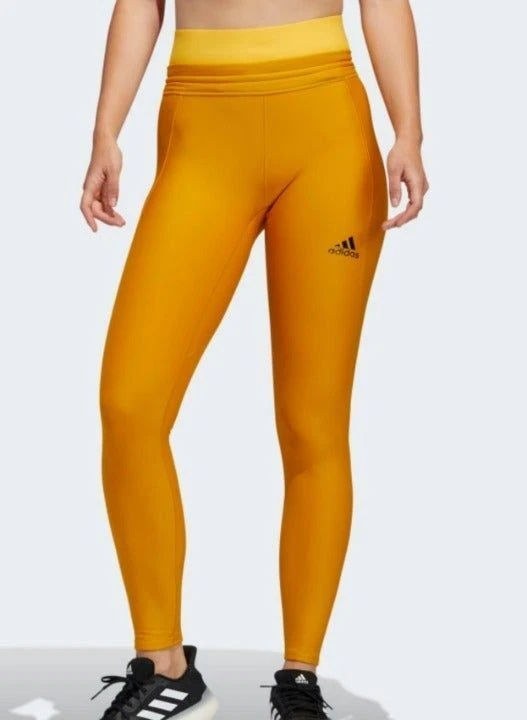 Adidas ALPHASKIN COLD.RDY LONGL LEGGINGS GOLD Size XL FT3133 NEW