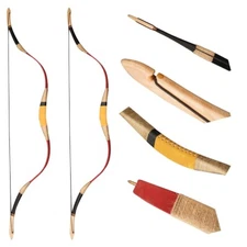 PMZ Archery 55" Mongolian Fiberglass Bow Traditional Bow Bow Hunting Horse Bow