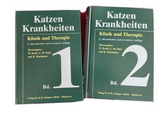 Katzenkrankheiten Band 1 & 2 Klinik und Thera...