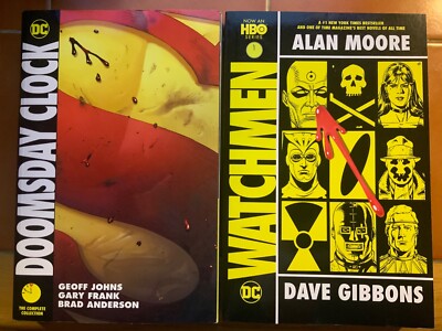 DC Comics - DOOMSDAY CLOCK KOMPLETTE SAMMLUNG & WATCHMEN TPB SET Alan Moore