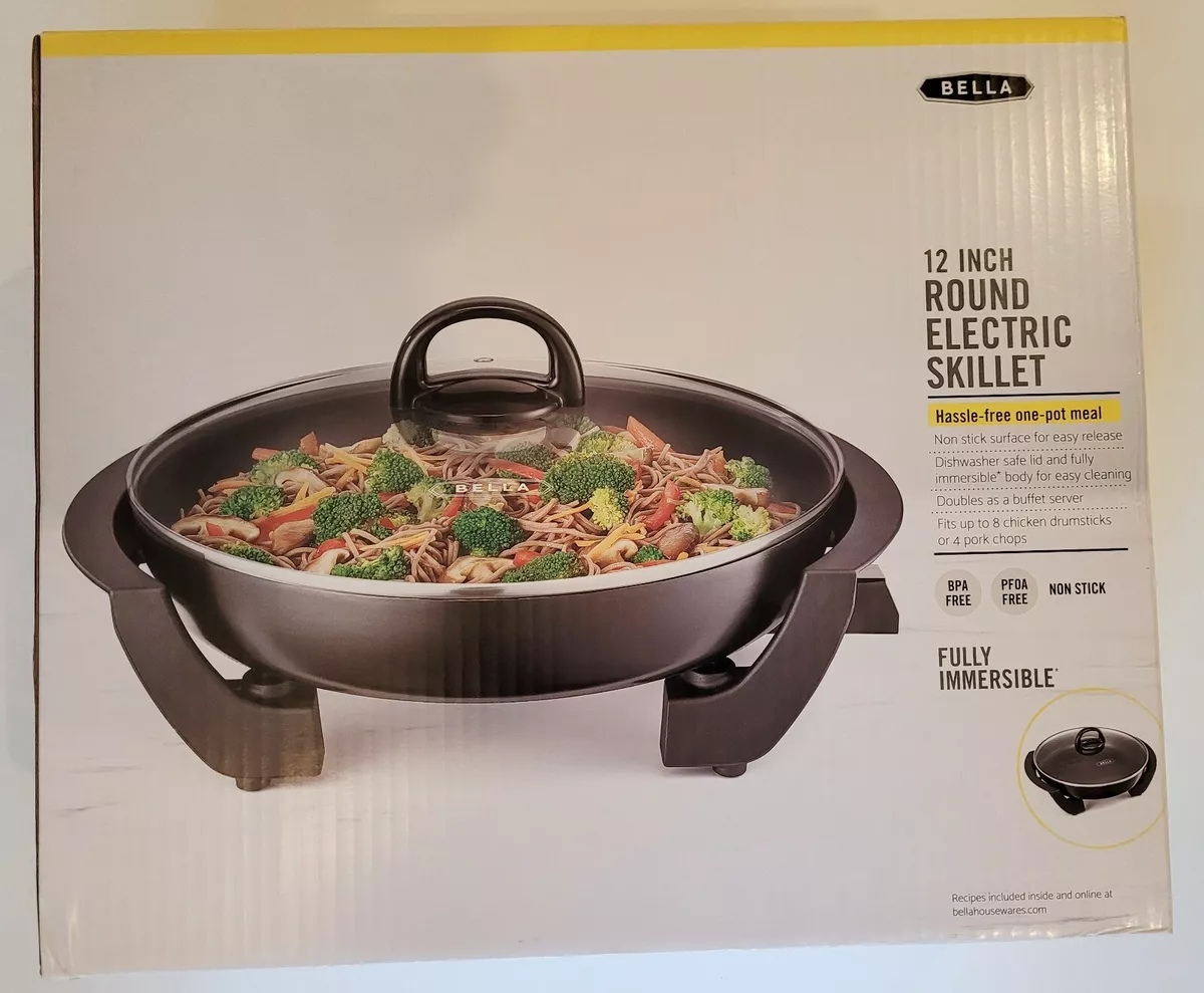 Bella Copper Electric Skillet