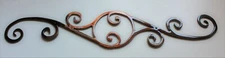 Decorative Scroll  24" Metal Wall Art Decor