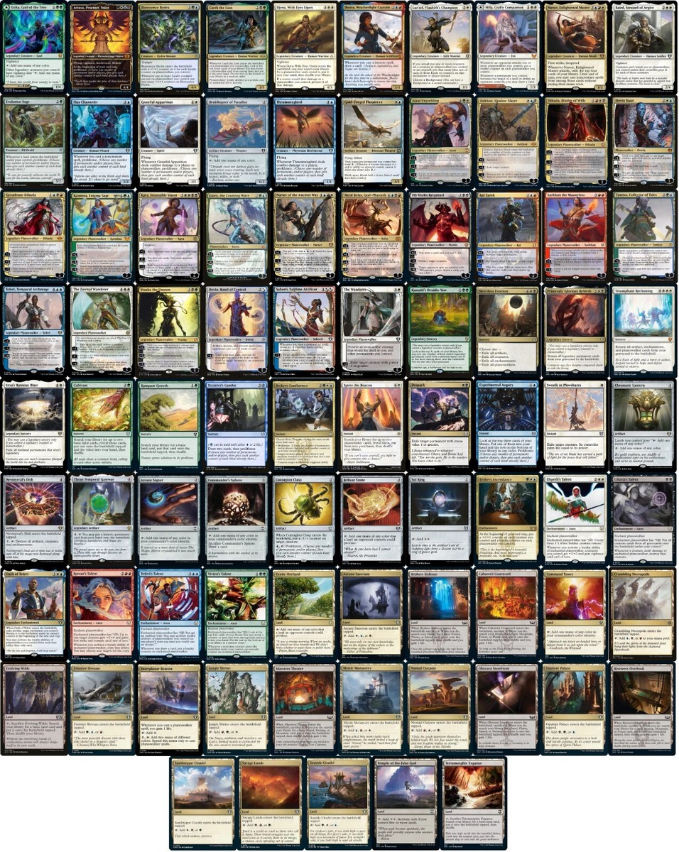 Commander Superfriends Deck - Esika Planeswalkers - EDH -100 Card