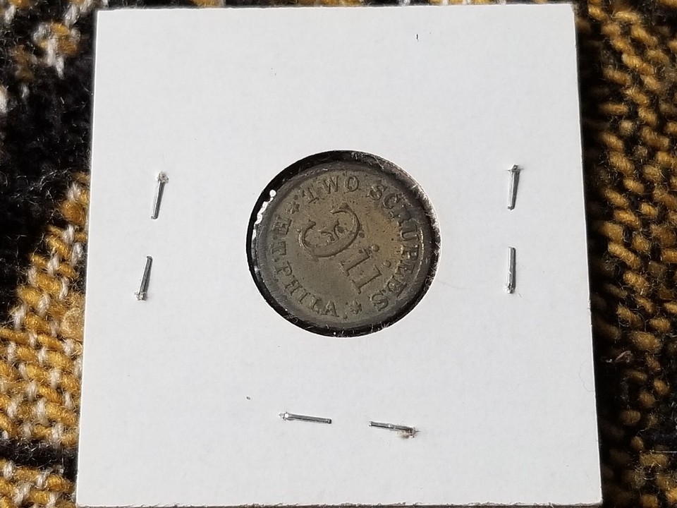 Apothecary 2 Scruples - HT Phila Token - Circulated Tariff Incl | eBay
