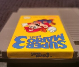 Super Mario Bros. 3 (Nintendo NES, 1990) w Manual & Sleeve 