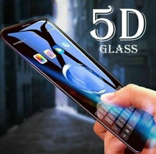 3 Full Coverage 5D Tempered Glass Screen Protector For iPhone X XS XR 11 Pro MAX
