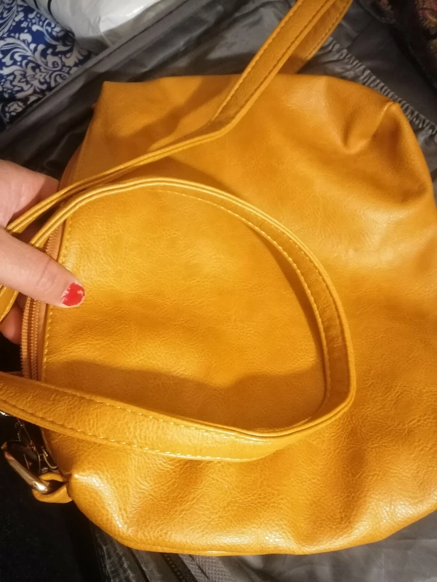Debenhams yellow sales bag