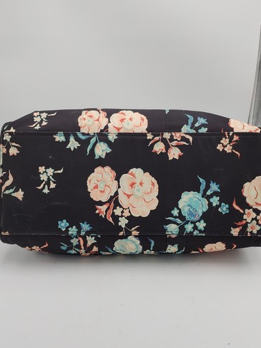 Bolso de Lona Herschel Supply RAVINE Negro Floral Azul Rosa Mediano - Imagen 3 de 12