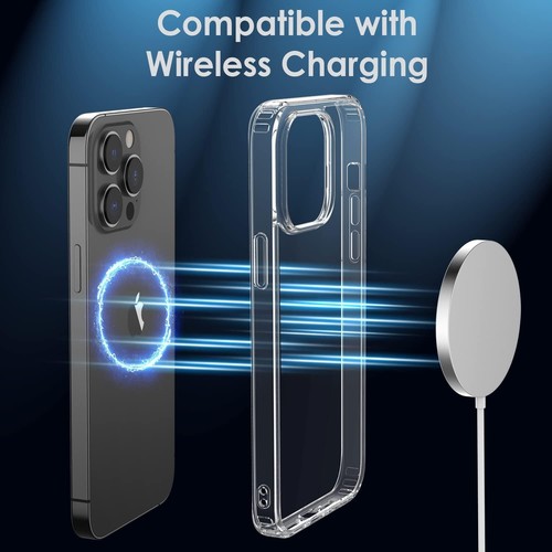 Crystal Clear iPhone 14 Pro Max Case Slim, Lightweight and Durable Clear Acrylic - Picture 6 of 7