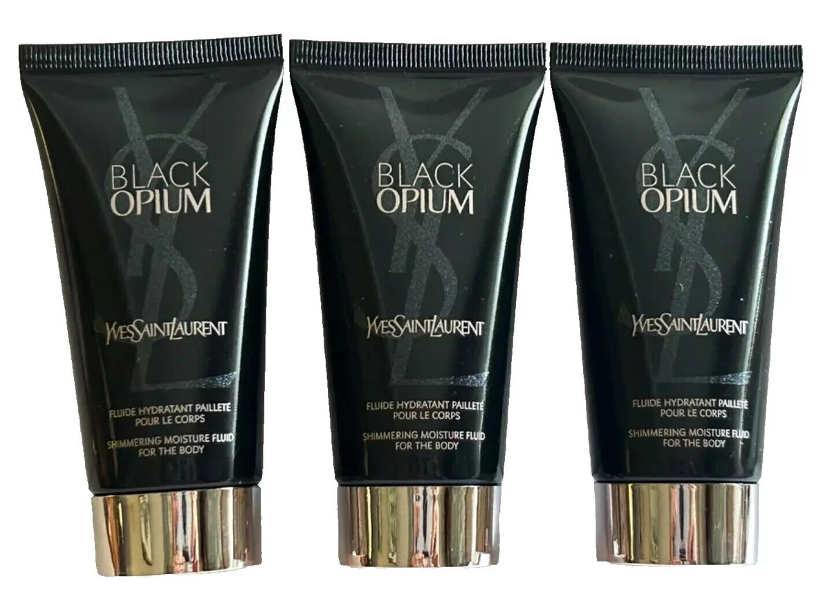 x Yves Saint Laurent Black Opium Shimmering Moisture Fluid For