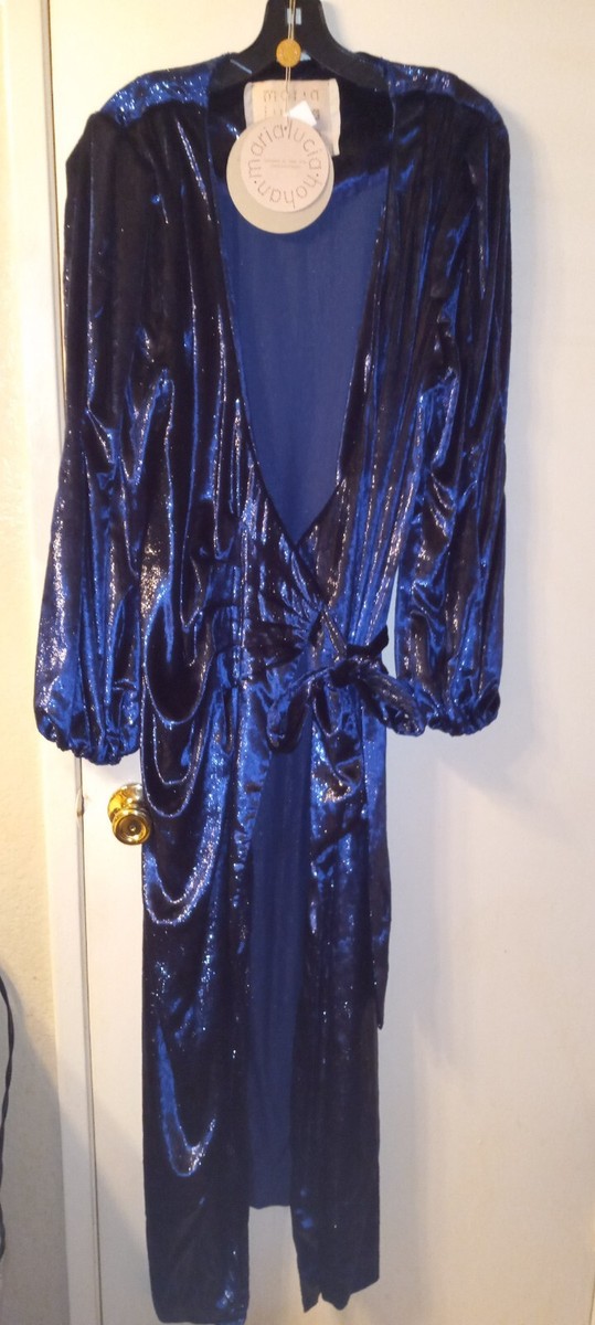 maria lucia hohan blue dress Maria Lucia Hohan Silk Long Dress - Blue Dresses, Clothing - MLH20467