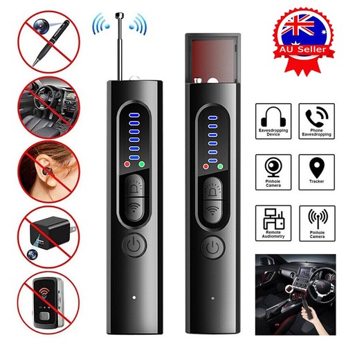 Hidden Camera Detector Anti Spy Bug GPS Tracker Finder Scanner Device Hotel Car - Foto 3 di 16