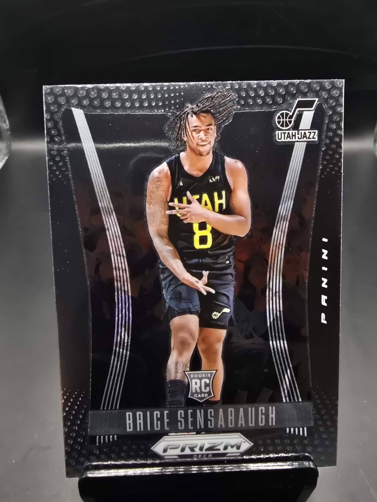 Brice Sensabaugh 2023-24 Panini Prizm Deca Basketball Rookie RC #131 - Utah Jazz