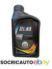 1 Litro Olio Motore Selenia  Multipower  Gas 5W40  GPL  METANO Mopar