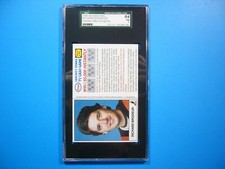 1983 1983/84 ESSO HOCKEY STARS NHL PLAYER CARD RICHARD BRODEUR SGC 7 NM SHARP+