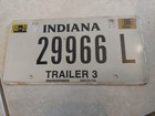 VTG Indiana license Plate Trailer 3,000 Expired Man Cave Collectible 299966 L — photo 2