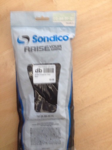 socks x2 black 12 to 15 NEW Sondico Brand new Referee football leisure NEW - Picture 11 of 12
