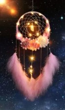 Room Decoration STUNNING PINK DREAM CATCHER