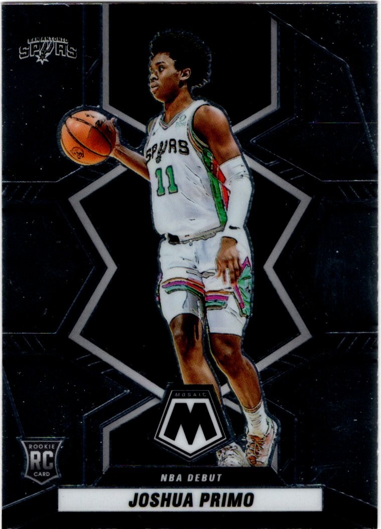 2021 Panini Mosaic Basketball #275 - Joshua Primo RC - UNLIMITED SHIPPING $4.00