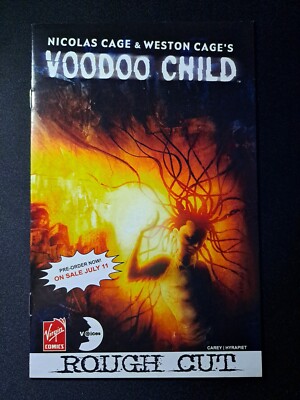 Voodoo Child Rough Cut #1 Nicholas Cage - Ashcan - Combined Shipping + 10 Pics!
