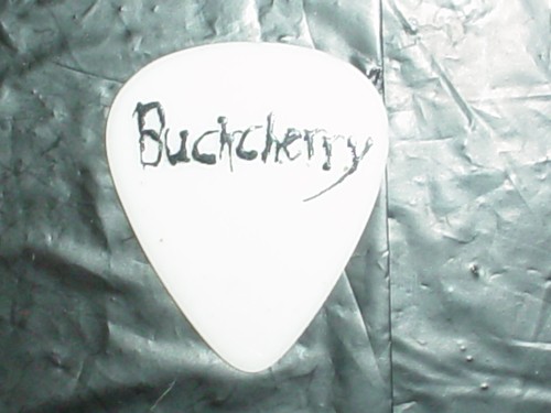 BUCKCHERRY Josh Todd Band Logo & J.B 2000's LIT UP Concert Tour GUITAR PICK #3