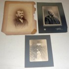 Edwin Wallace Clark & Wife Sarah Augusta Gillette (3) Photos - Derby, CT #1