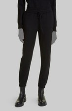  155 Monrow Women's Black Supersoft Knit Jogger Pants Size XL