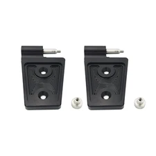 Hood Hinges - BILLET (Royal Hooks) BLACK fits Jeep Wrangler JK - JKU