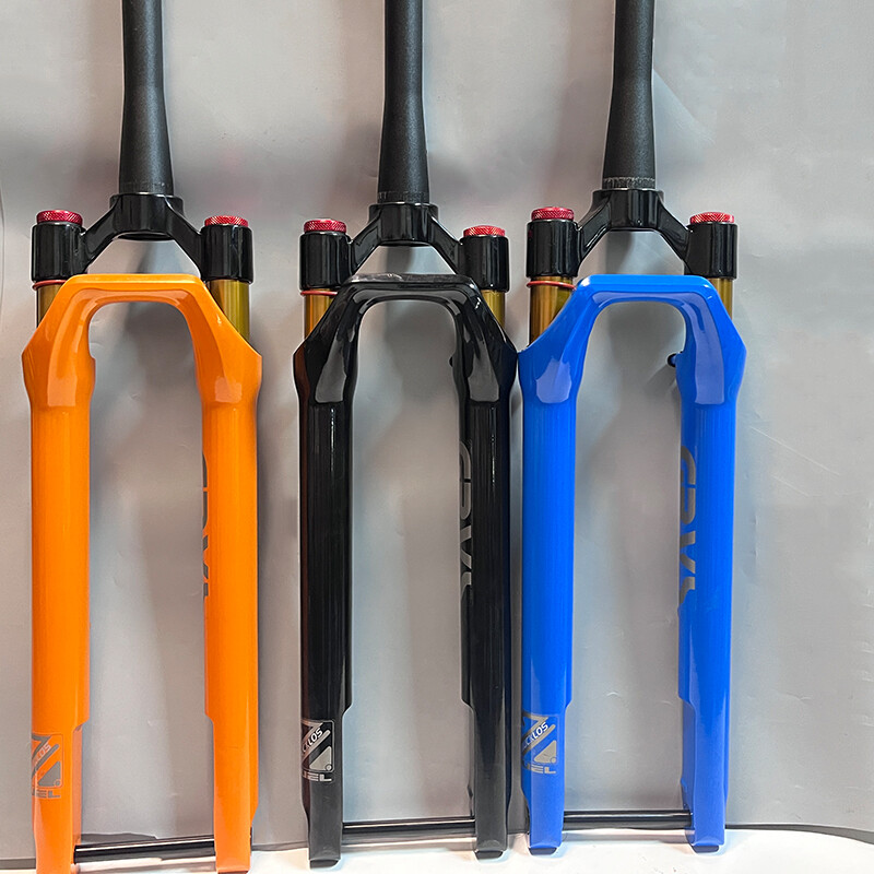 Horquilla de suspensión cónica 700C 45 mm desplazamiento 40 mm recorrido 100*12 mm disco de eje pasante