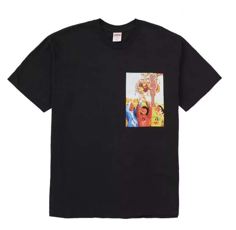T shirt homme Supreme SEKINTANI LA NORIHIRO TEE (SS19) noir équipage taille S neuf avec étiquettes