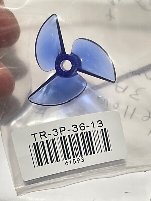 Turnigy 61593   TR-3P-36-13 : 3 Blade Props 3 Blue  3PX36X13 (4C)