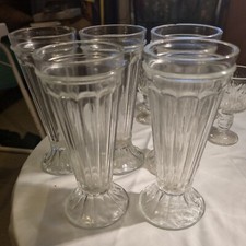 Vintage Milkshake Glasses