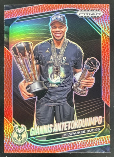 2024-25 Panini Prizm Black Basketball Prizms #159 Giannis Antetokounmpo /225