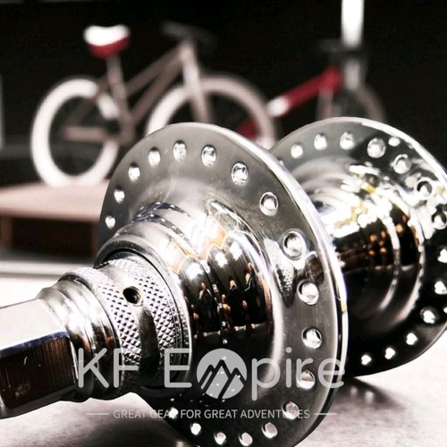 BMX NOS CHROME HUB 48 HOLES SUNRACE OLD SCHOOL CP 14MM CR-MO AXLE - Picture 6 of 7