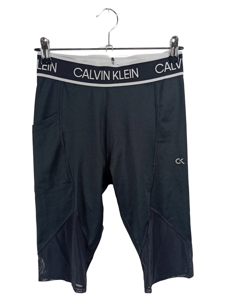 Calvin Klein Leggings Capri Femme Noir Sport (EU 36, W28, INT S) - Photo 1/3