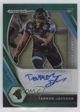 2021 Panini Prizm Draft Picks Green Tarron Jackson #DPA-TJA Auto 3l1
