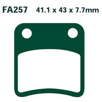 Bremsbelag BremsbeläGe EBC SFAC257 Vorne FüR SYM Orbit 50 4T Bj. 2007-2009