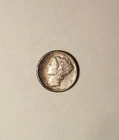 1924-S Mercury Dime grades XF+, For the Date Collector, Original Toning.