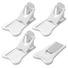 4-Pack Child Safety Locks for Sliding Doors  Windows - Easy Installation
