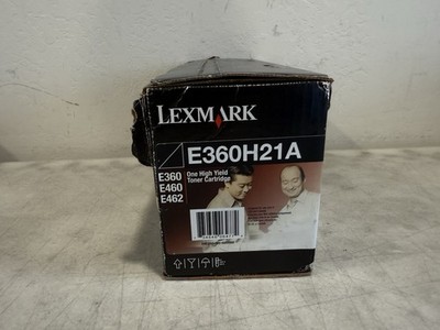 Lexmark E360H21A Black High Yield Toner - Factory Sealed Box